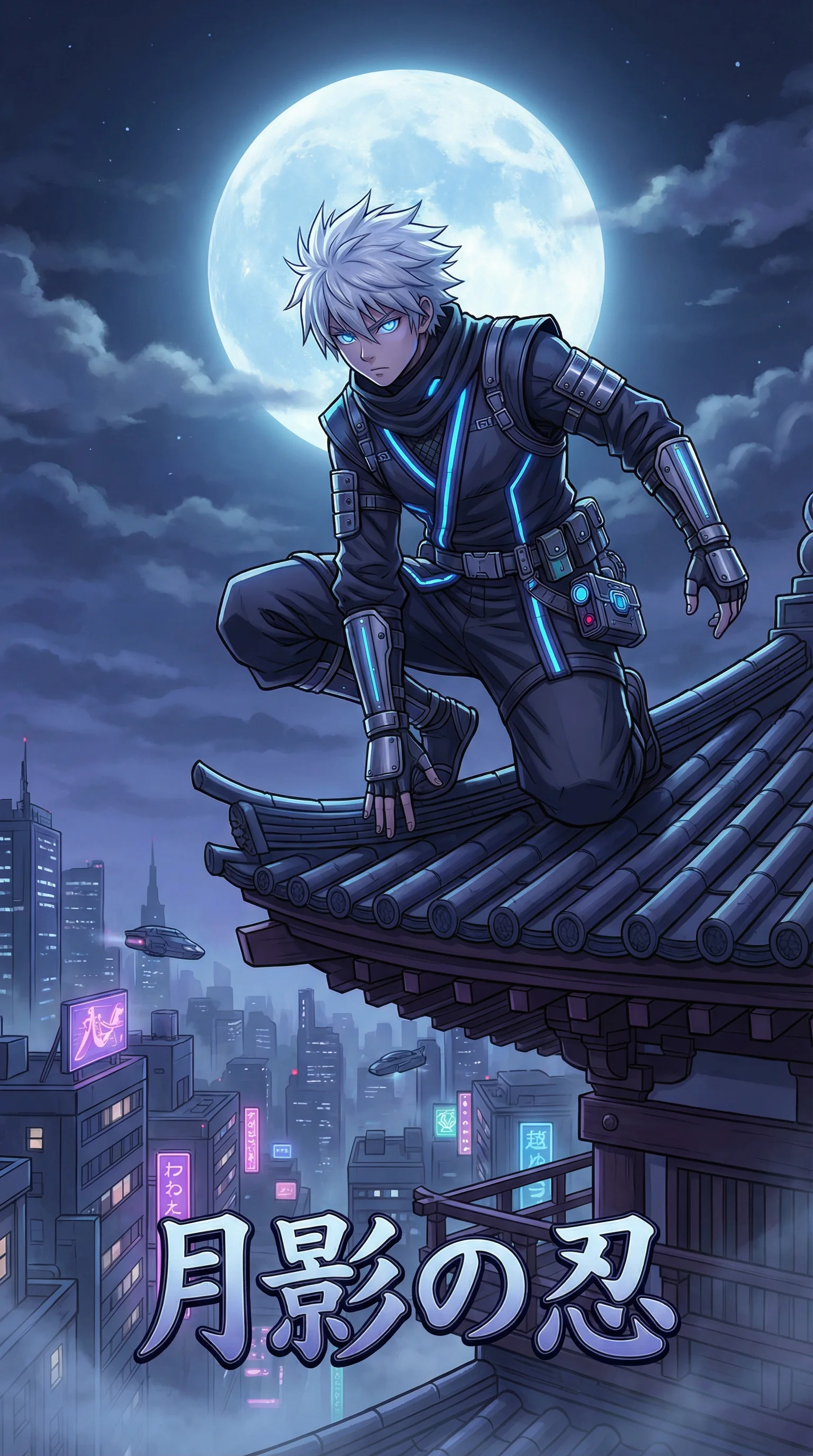 里番漫画月光忍者系列作品封面