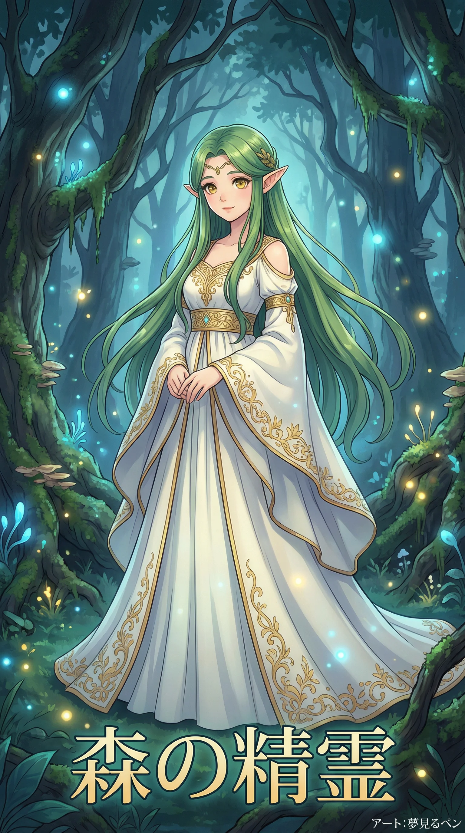 h动漫精灵森林物语奇幻风格作品