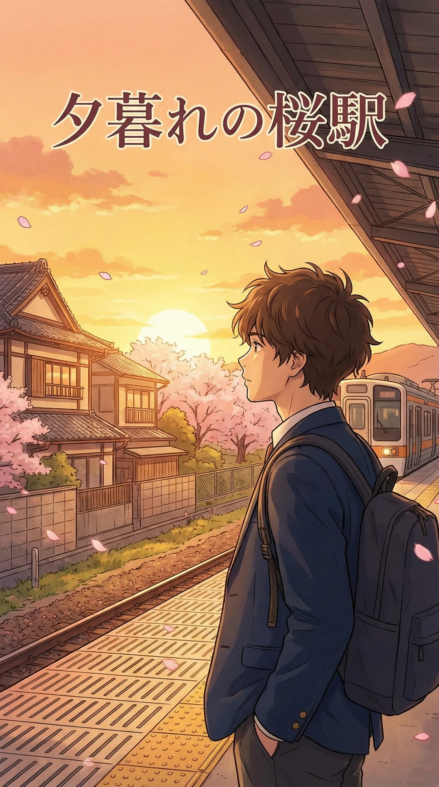 里番漫画樱花车站的约定作品封面